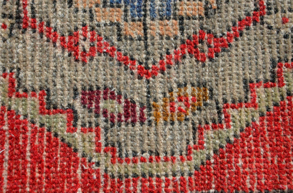 Unique Turkish Vintage small area rug doormat for home decor, bathroom rug, area oushak rug bathroom mat kitchen rug  kilim rug, rug 3.1x1.6, 665810