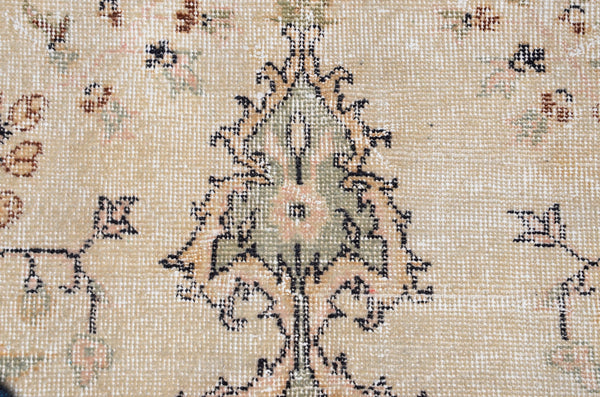 Turkish Handmade Vintage rug for home decor, oversize rug, area rug oushak boho rug bedroom rug kitchen rug  kilim rug, rugs 5x9, 666309